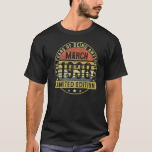 85 Years Old Vintage March 1938 85th Birthday T-Shirt