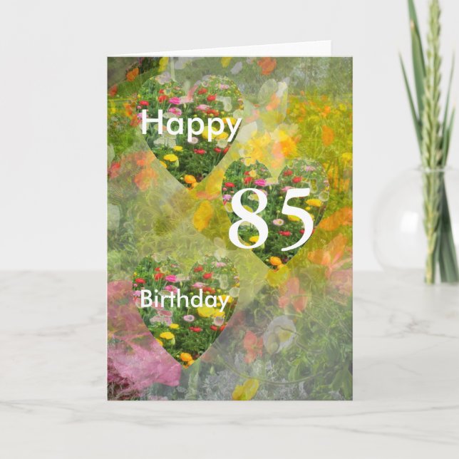 85th Birthday Card (Front)