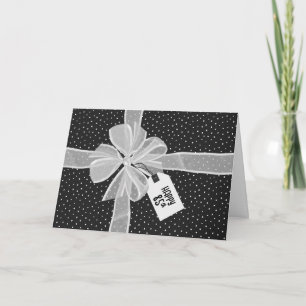 85th Birthday Gift With Bow Card