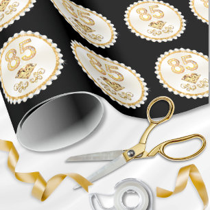 85th Birthday Gift Wrap for 85th Birthday Presents