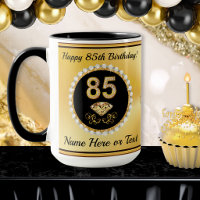 85th Birthday Gifts for Her, 85th Birthday Mug