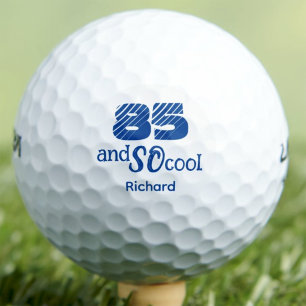 85th Birthday Golfer Gift for Granddad 85 & Cool  Golf Balls