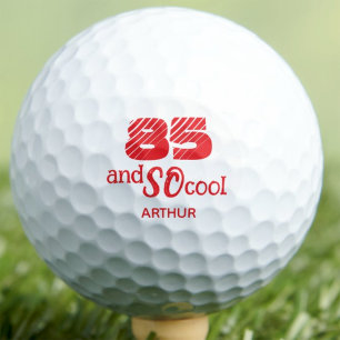 85th Birthday Granddad Gift SO Cool Custom Golf Balls