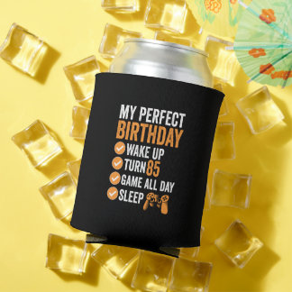 85th Turn 85 My Perfect Birthday Gaming Can Cooler