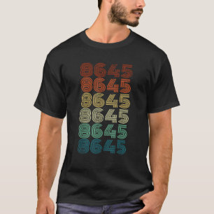 8645 Anti Trump 86 45 Retro Vintage 80s style T sh T-Shirt