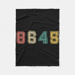 8645 Impeach 45 Anti Trump Men Women Democrat Libe Fleece Blanket