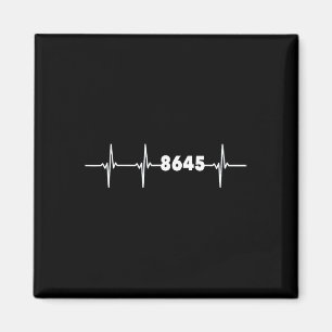 8645 T Shirt. Anti Trump Impeach Tee Shirts. Magnet