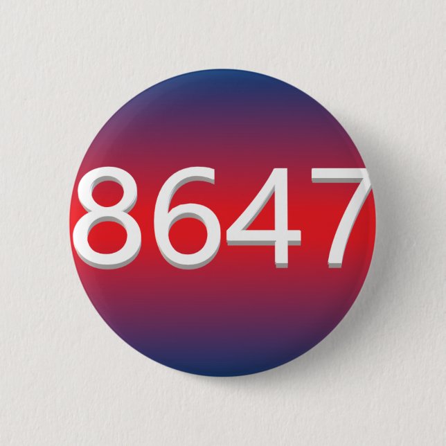 8647 6 CM ROUND BADGE (Front)