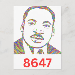 8647 Anti Trump 86 47 Retro Impeach 47 Anti-trump Postcard