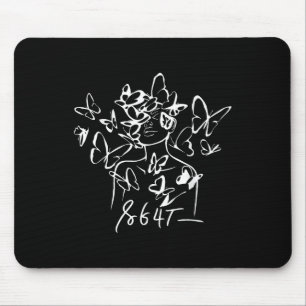 8647 Anti Trump Floral Resist 86 47 Impeach Trump Mouse Pad