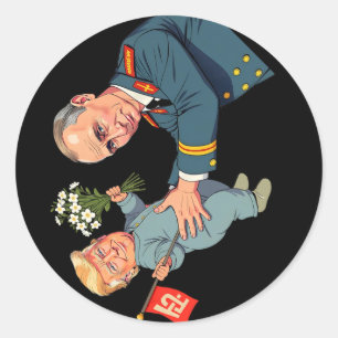 8647 Anti Trump Foxtrots Deltas Tangos Impeach Ant Classic Round Sticker