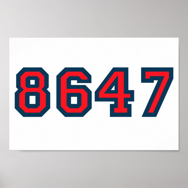 8647 Anti Trump Resistance Poster (Front)