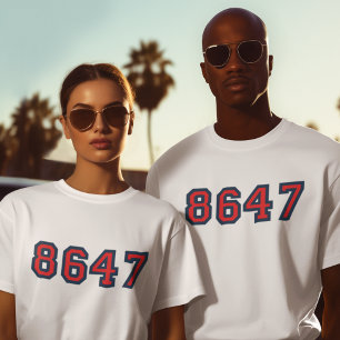 8647 Anti Trump Resistance T-Shirt