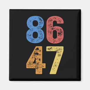 8647 Anti Trump Subtle Resist Protest Magnet