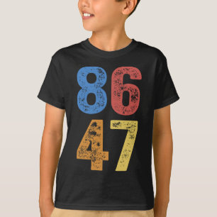 8647 Anti Trump Subtle Resist Protest  T-Shirt