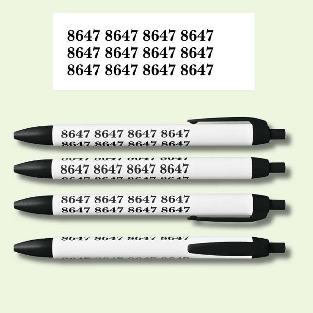 8647 BLACK INK PEN (Creator Uploaded)