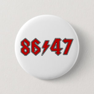 8647 Impeach Trump 6 Cm Round Badge
