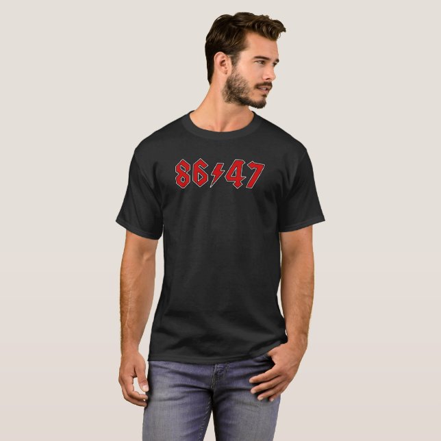 8647 Impeach Trump T-Shirt (Front Full)