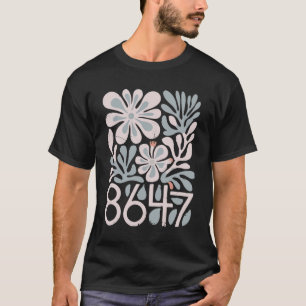 8647 Resist Subtle Floral Foxtrot Delta Tango Prot T-Shirt