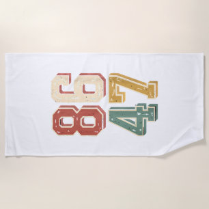 8647 retro 86 47 beach towel