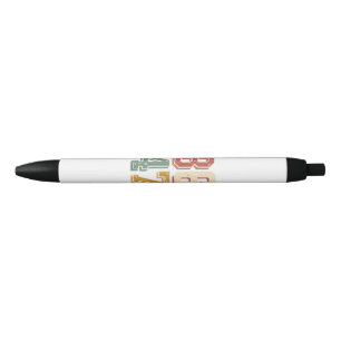 8647 retro 86 47 black ink pen