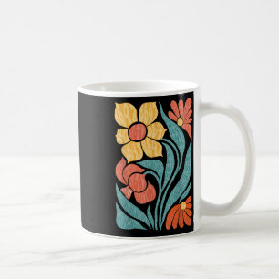 8647 Subtle Anti Trump Floral Boho  Coffee Mug