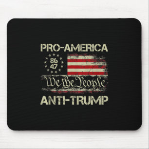 8647 We The People Pro-america Anti-trump Tank Top Mouse Pad