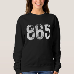 865 Area Code Knoxville TN Mobile Telephone Area C Sweatshirt