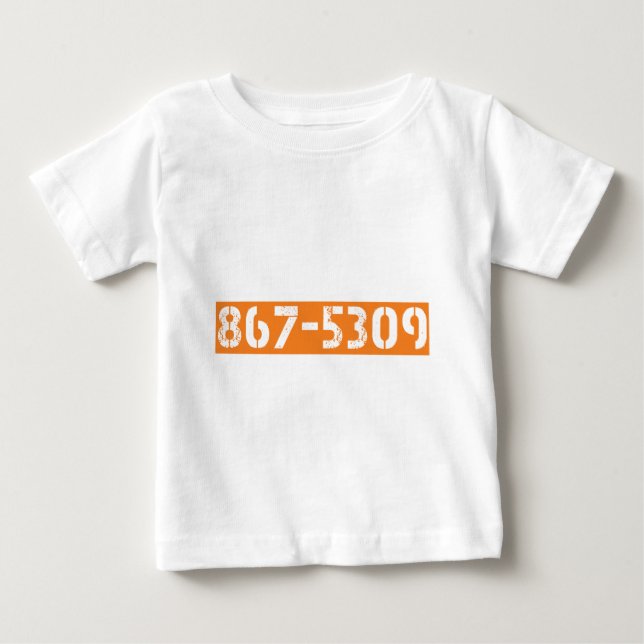 867-5309 BABY T-Shirt (Front)