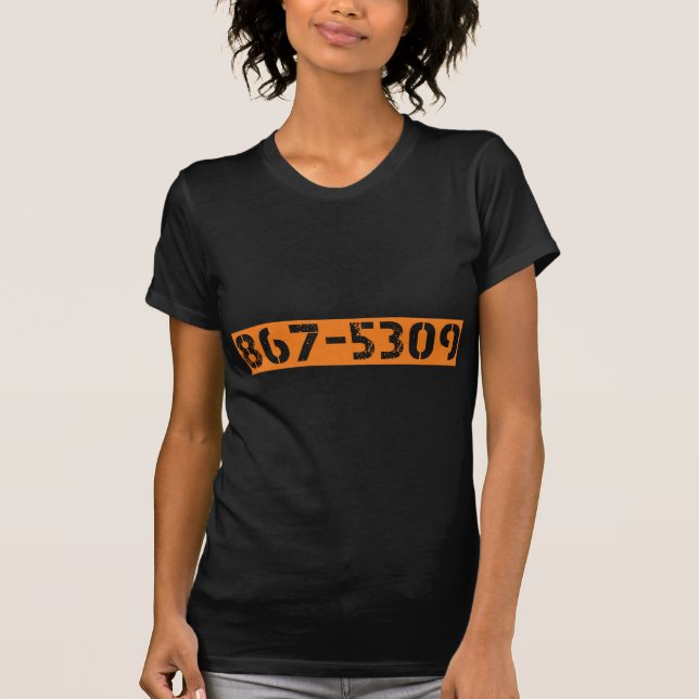 867-5309 T-Shirt (Front)