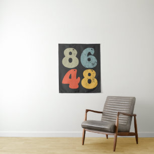 86 47 Anti Trump 8648 Retro Vintage 2028 Election Tapestry