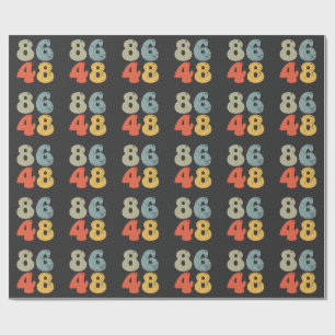 86 47 Anti Trump 8648 Retro Vintage 2028 Election Wrapping Paper