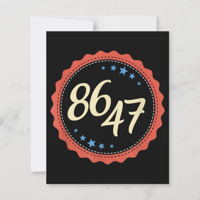 86 47 Anti Trump Funny (Front)