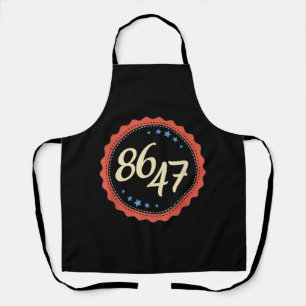 86 47 Anti Trump Funny Apron