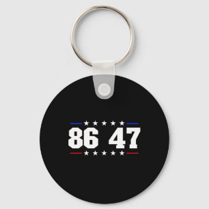 86 47 Anti-trump Subtle Anti Trump 8647 2 Key Ring