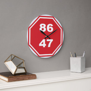 86  47 LARGE CLOCK