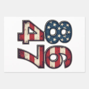 86 47 Proud Maga Trump President inauguration Day Wrapping Paper Sheet
