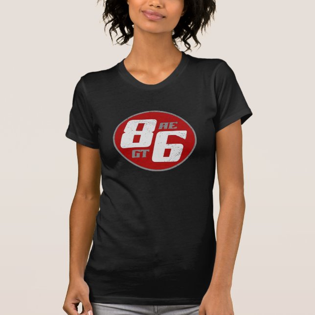 86 ae or gt? T-Shirt (Front)