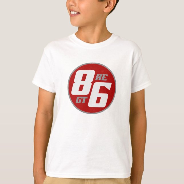 86 ae or gt? T-Shirt (Front)
