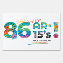 86 AR-15s! Gun Control Now