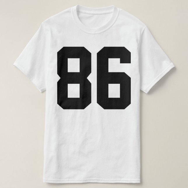 86 Freedom of Speech T-Shirt (Design Front)