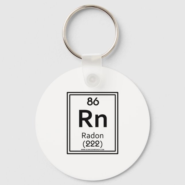 86 Radon Key Ring (Front)