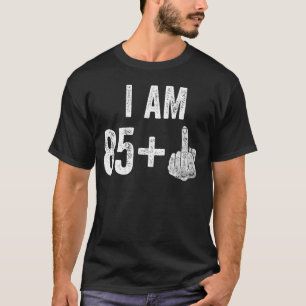 86 Year Old Its My 86th Birthday Middle Finger T-Shirt