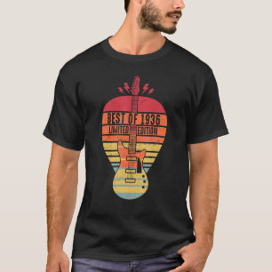 86 Years Old Birthday Best Of 1936 Guitar T-Shirt