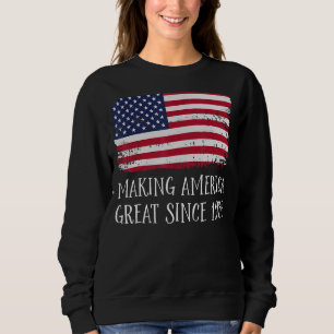 86th Birthday Making America Great Since 1936 7 Sweatshirt