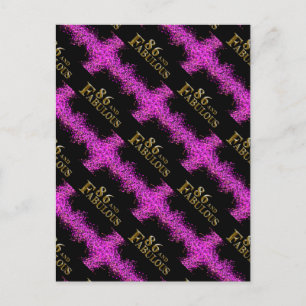 86th Birthday  Postcard