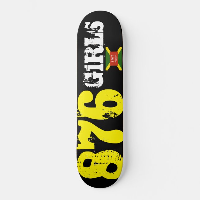 876 GIRLS Skateboard (Front)