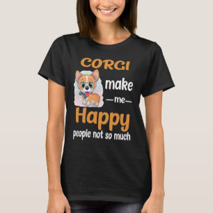 88 Corgi Make Me Happy T-Shirt