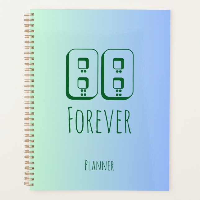 88 Forever Spiral Photo Notebook Planner (Front)