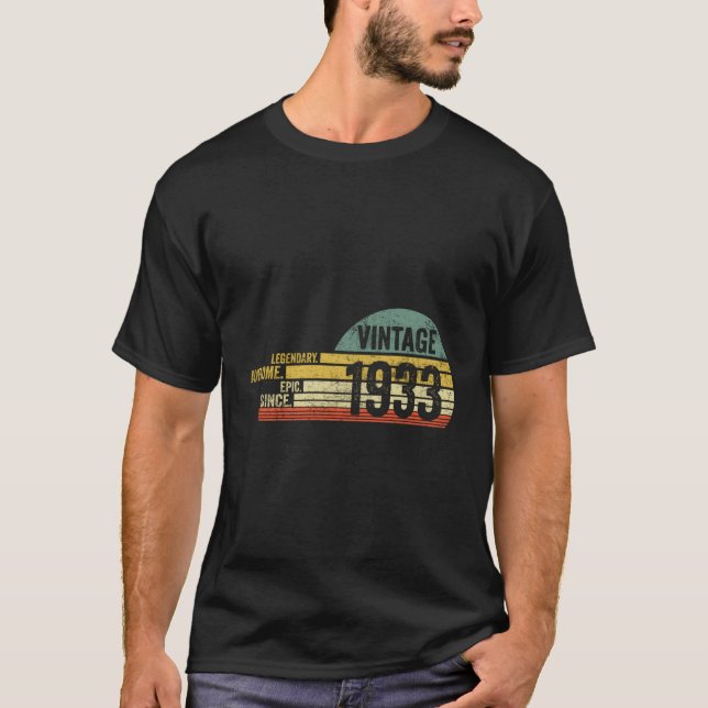 88 Legendary Awesome 1933 T-Shirt (Front)